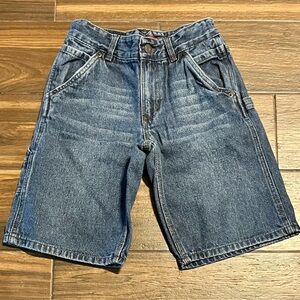 Levi's Blue Denim Carpenter Shorts‎ Relaxed Fit